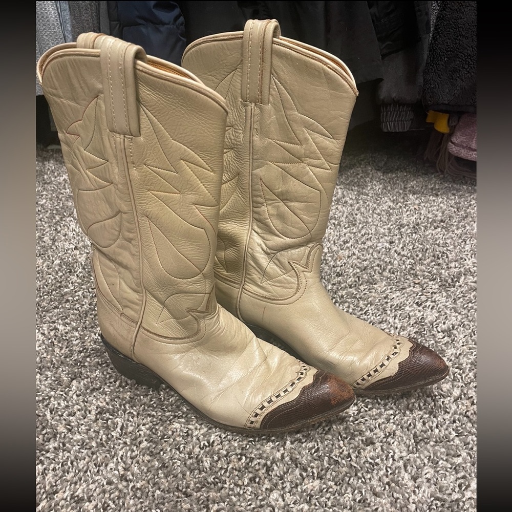 Tony Lama Cowgirl Boots - Size 5